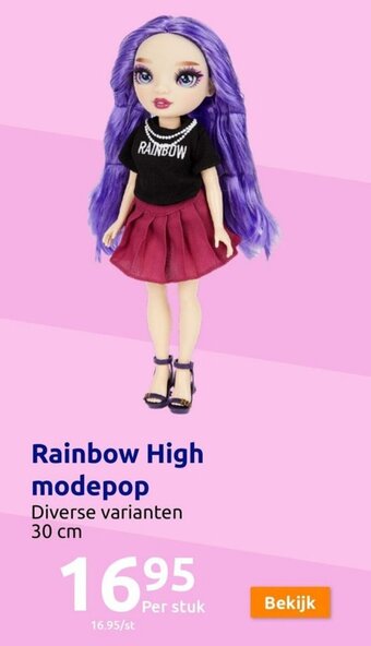 Action Rainbow High modepop aanbieding