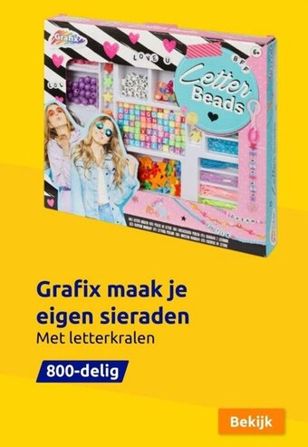 Action Grafix maak je eigen sieraden aanbieding
