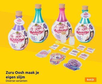 Action Zuru Oosh maak je eigen slijm aanbieding