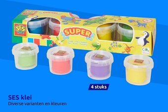Action SES klei aanbieding