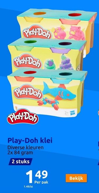Action Play-Doh klei aanbieding