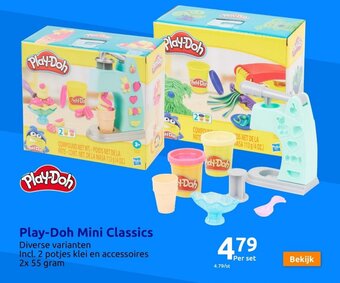 Action Play-Doh Mini Classics aanbieding