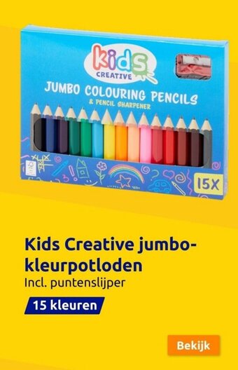 Kids Creative jumbo- kleurpotloden