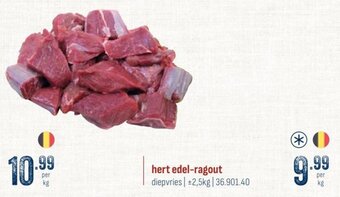 Horeca totaal hert edel-ragout diepvries 2,5kg aanbieding