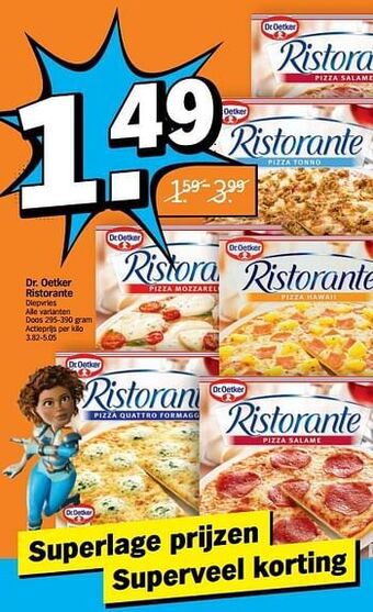 Albert Heijn Dr. oetker ristorante aanbieding