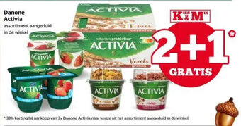 Spar Danone Activia aanbieding