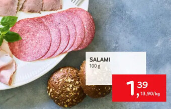 Alvo SALAMI 100 g aanbieding