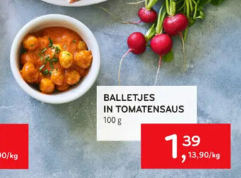 Alvo BALLETJES IN TOMATENSAUS 100g aanbieding