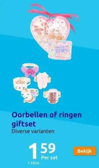 Action Kindersieraden giftset aanbieding