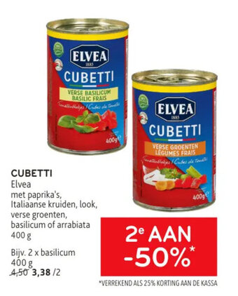 Alvo CUBETTI Elvea aanbieding