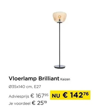 Vloerlamp brilliant