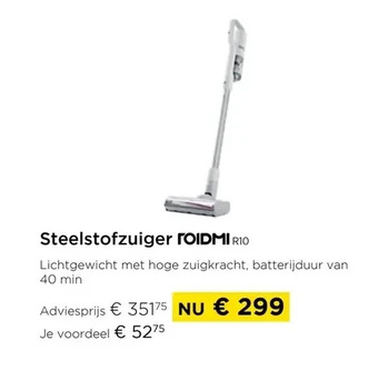Steelstofzuiger