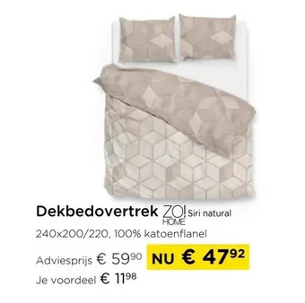 Molecule Dekbedovertrek aanbieding
