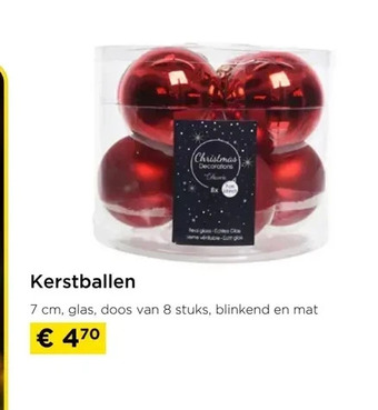 Molecule Kerstballen aanbieding