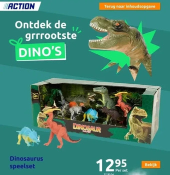 Dinosaurus speelset