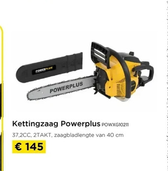 Molecule Kettingzaag powerplus aanbieding
