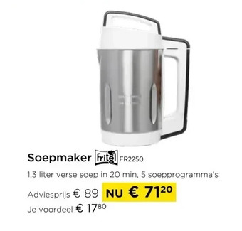 Molecule Soepmaker aanbieding