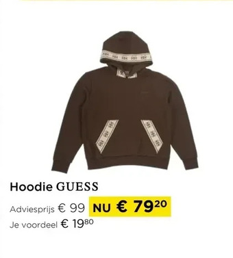 Molecule Hoodie guess aanbieding