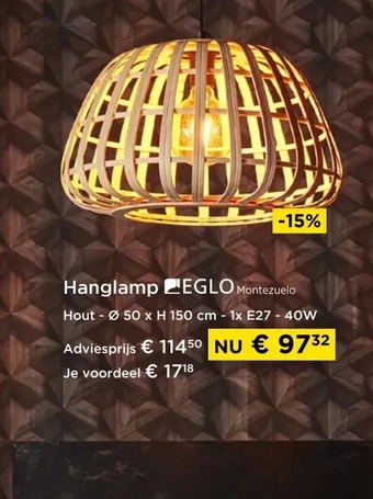 Molecule Hanglamp aanbieding