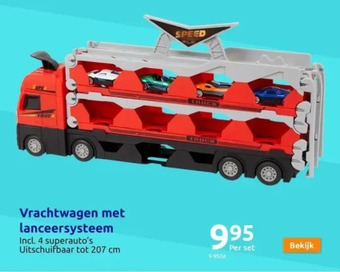 Action Vrachtwagen met lanceersysteem aanbieding