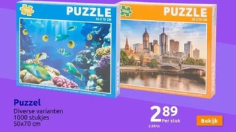 Action Puzzel aanbieding