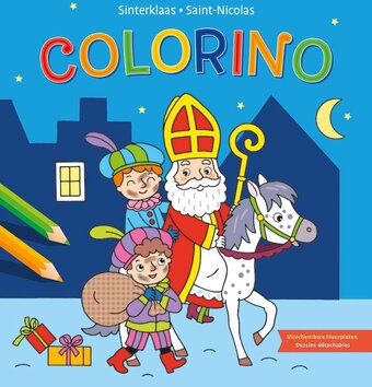 Bol.com Sinterklaas kleurblok / saint-nicolas bloc de coloriage aanbieding