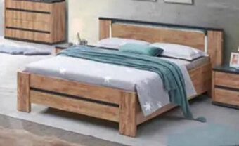 Budget Meubelen Bed met verlichting 160 x 200 aanbieding