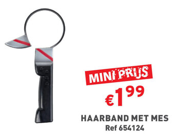 HAARBAND MET MES