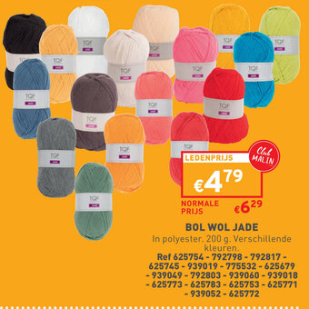 Trafic BOL WOL JADE aanbieding