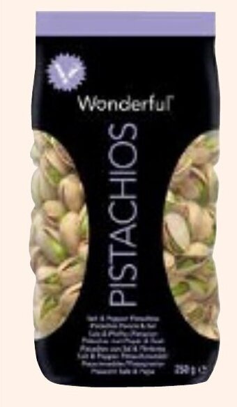 Wonderful Pistachios Met peper & zout 250 g