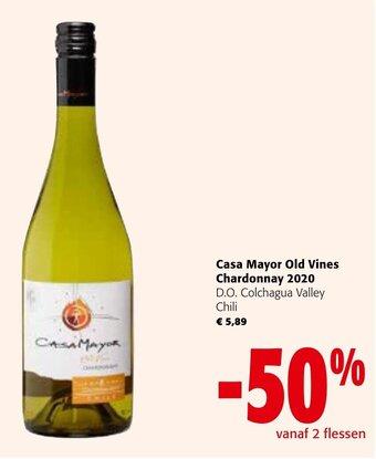 Colruyt Casa Mayor Old Vines Chardonnay 2020 aanbieding