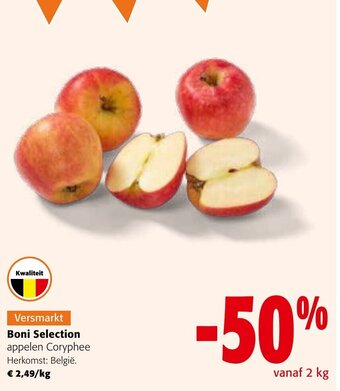 Colruyt Boni Selection appelen Coryphee aanbieding