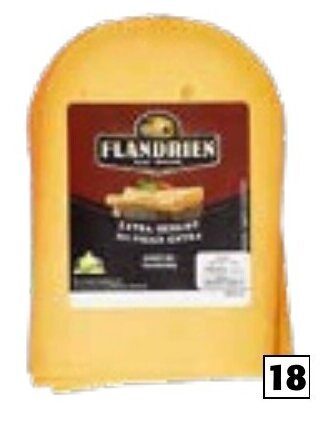 Colruyt Flandrien extra gerijpt sneetjes 200 g aanbieding