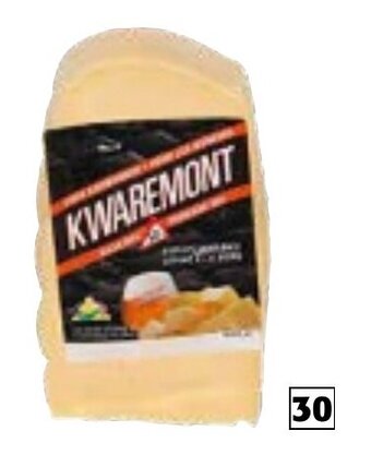Colruyt Kwaremont gerijpt met bier blok 220 g aanbieding