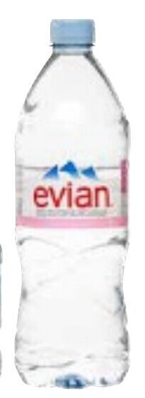 Colruyt Evian natuurlijk mineraalwater 1 L aanbieding