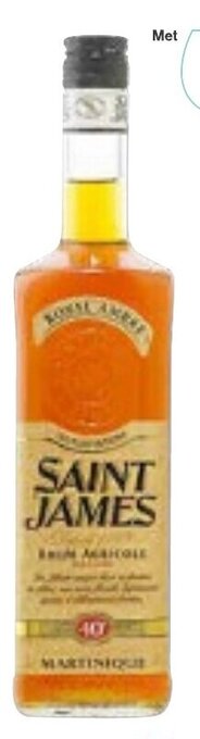 Colruyt Saint James Royal Ambré rum 40 % vol 70 cl aanbieding