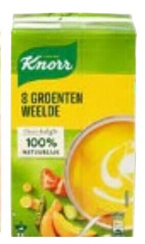 Colruyt Knorr 8 groenten weelde 1 L aanbieding