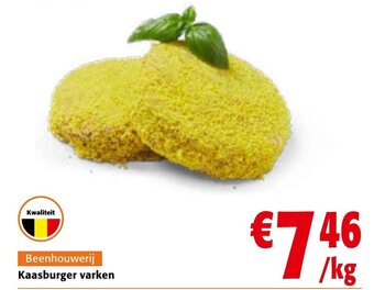 Colruyt Kaasburger varken aanbieding