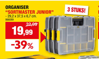 Hubo ORGANISER "SORTMASTER JUNIOR" aanbieding