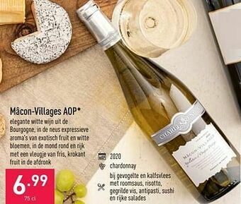 ALDI Mâcon-villages aop aanbieding
