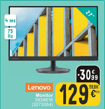 Cora Lenovo Monitor aanbieding