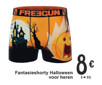 Fantasieshorty Halloween voor heren S-XXL
