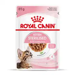 Natvoer voor katten fhn kitten sterilised 12x 85 g