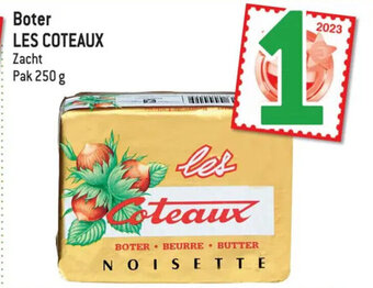 Smatch Boter LES COTEAUX Zacht Pak 250 g aanbieding