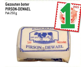 Smatch Gezouten boter PIRSON-DEWAEL Pak 250 g aanbieding