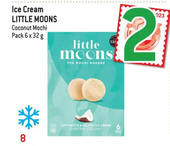 Smatch Ice Cream LITTLE MOONS Coconut Mochi Pack 6 x 32 g aanbieding