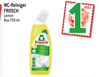 Smatch WC-Reiniger FROSCH Lemon Bus 750 ml aanbieding