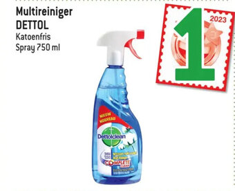 Smatch Multireiniger DETTOL Katoenfris Spray 750 ml aanbieding