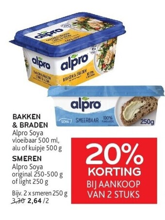 Alvo Bakken & braden aanbieding