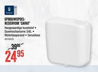 HandyHome Opbouwspoelreservoir carat aanbieding